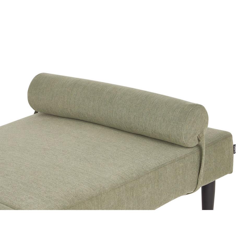 Beliani Chaise longue en Tissu Moderne MAURIAC  