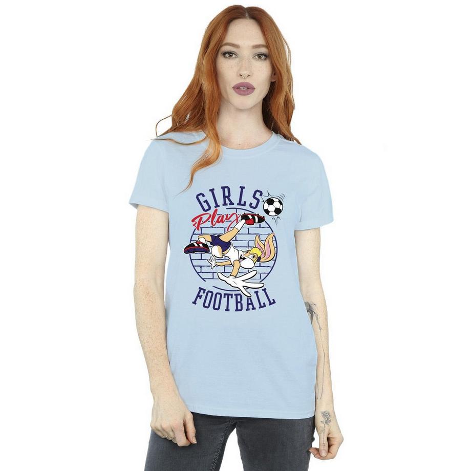 LOONEY TUNES Girls Play Football T-Shirt  