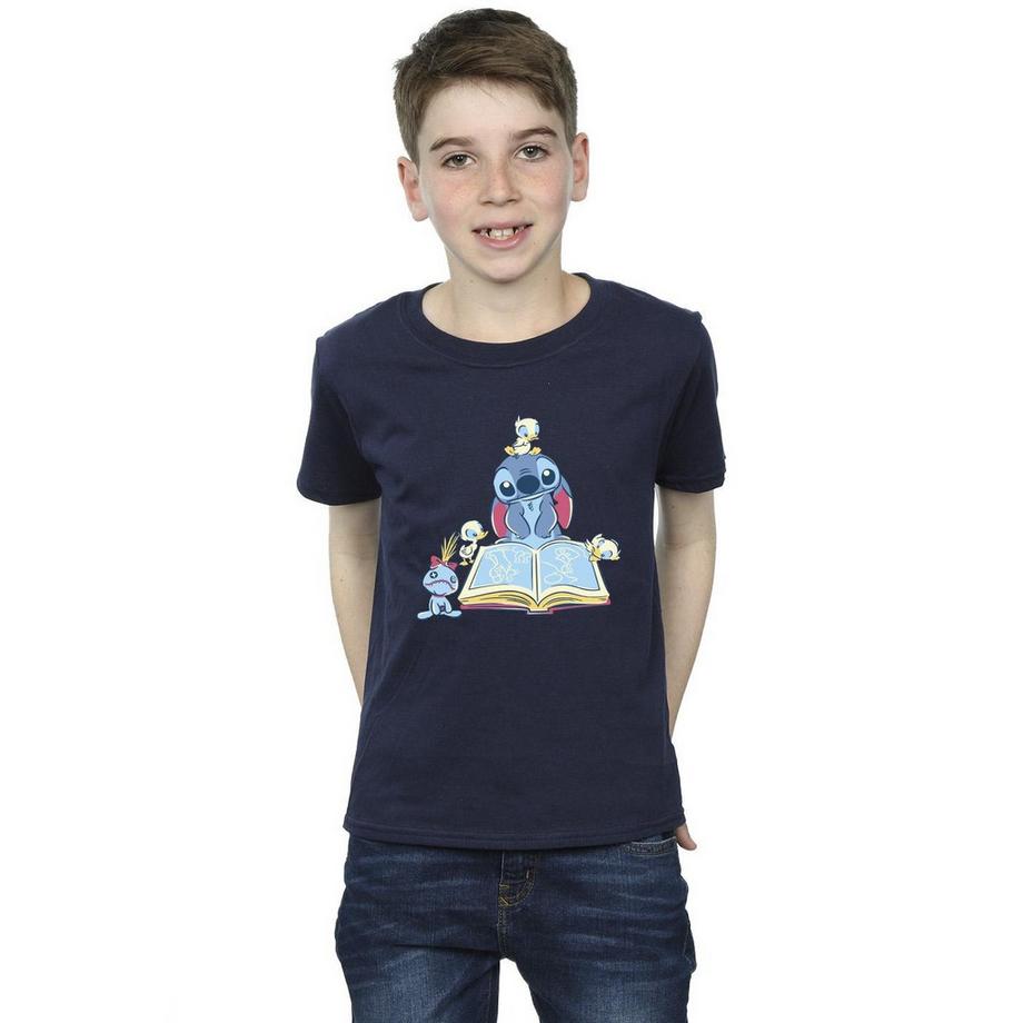 Disney  Reading Reading A Book TShirt 