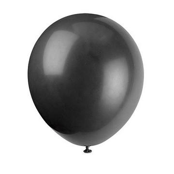 10 Ballons Noirs
