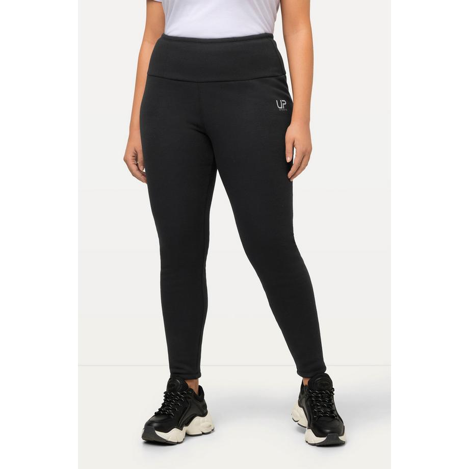 Ulla Popken High Waist Leggings mit Webfellfutter  