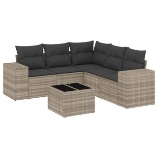 VidaXL Garten sofagarnitur poly-rattan  