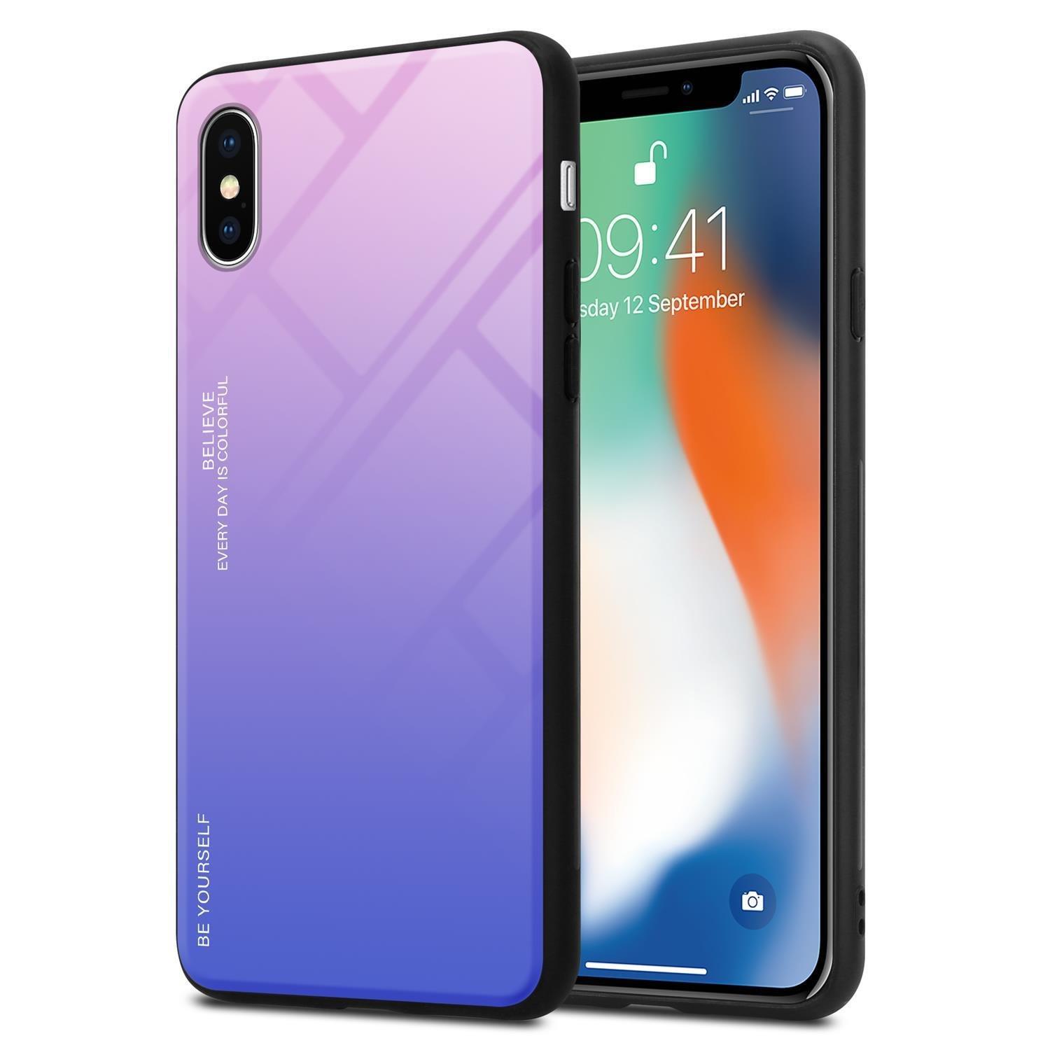 Cadorabo  Hülle für Apple iPhone X / XS Zweifarbig 