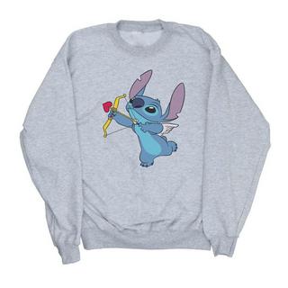 Disney  Lilo And Stitch Stitch Cupid Valentines Sweatshirt 