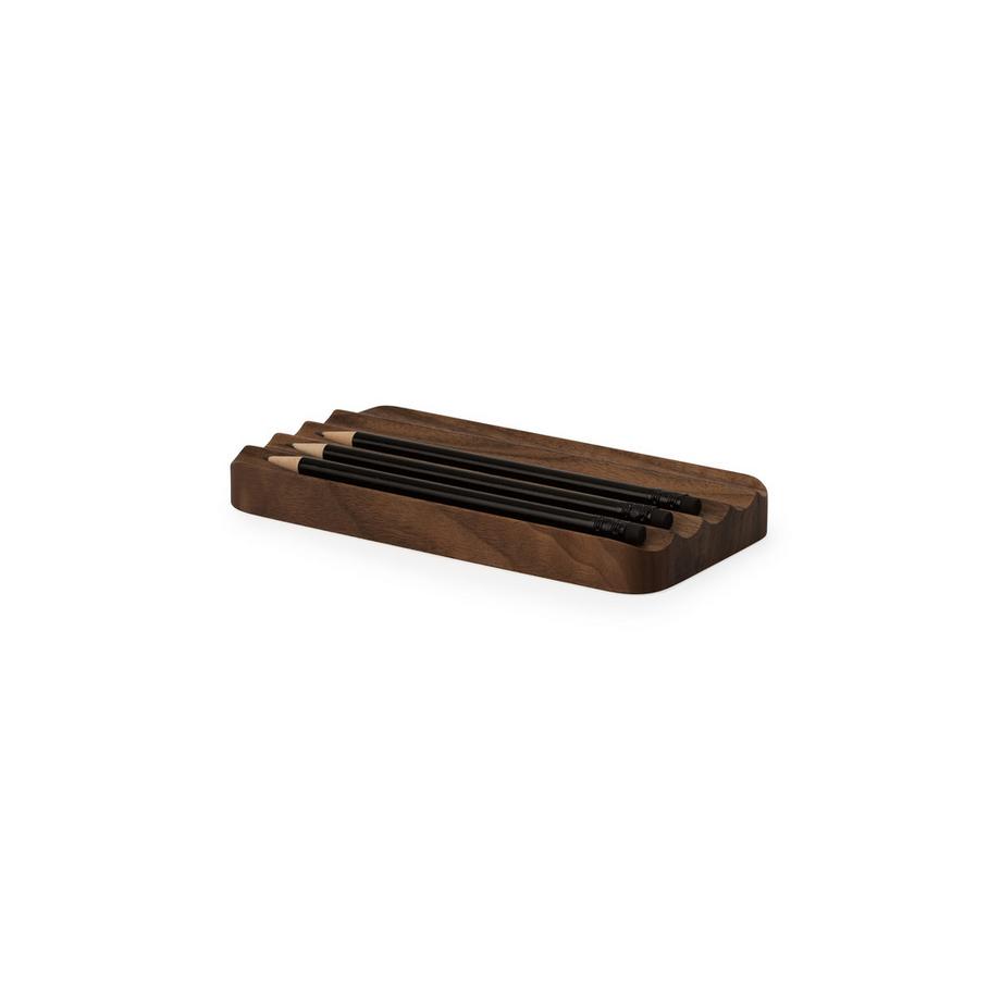 Oakywood Pen Tray (Oakyblocks) Stifttablett aus Holz - Walnuss  