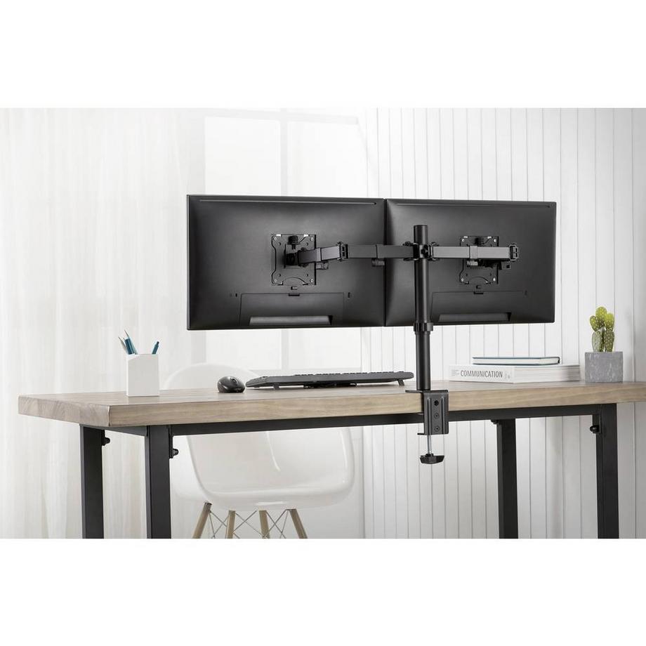 Digitus  Dual Monitor Klemm-Halterung 15-32″, 2x 8 kg 