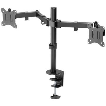 Universal Dual Monitorhalter mit Klemmbefestigung