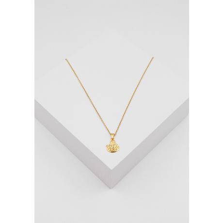 MUAU Schmuck  Anhänger Medaille Engel auf Wolke Gelbgold 750 