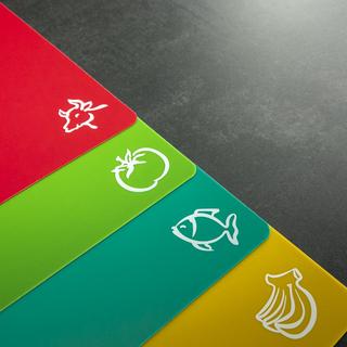 Intirilife 4x Schneidebretter flexible Schneidematte  