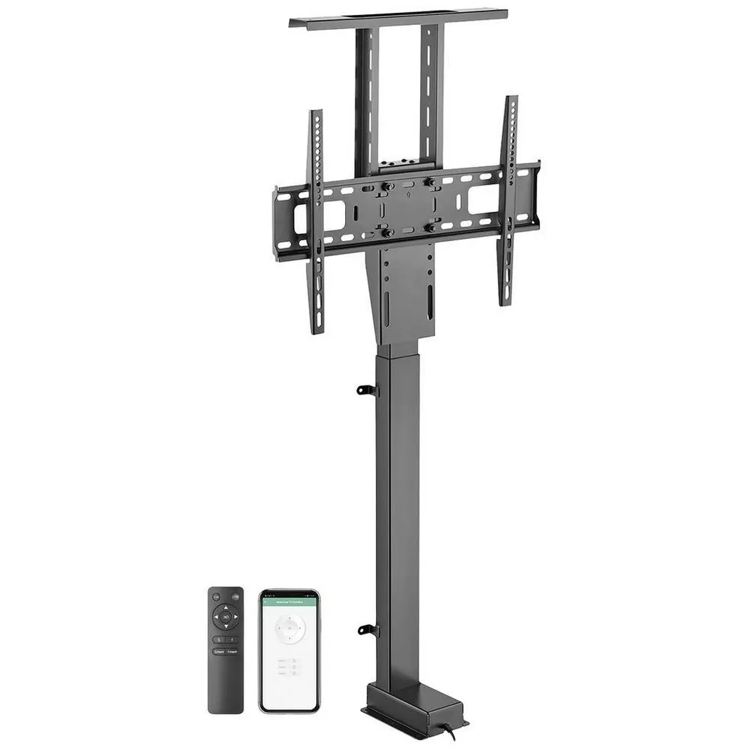 My Wall - Lift TV motorisé pour installation dans un meuble, One Size, Noir