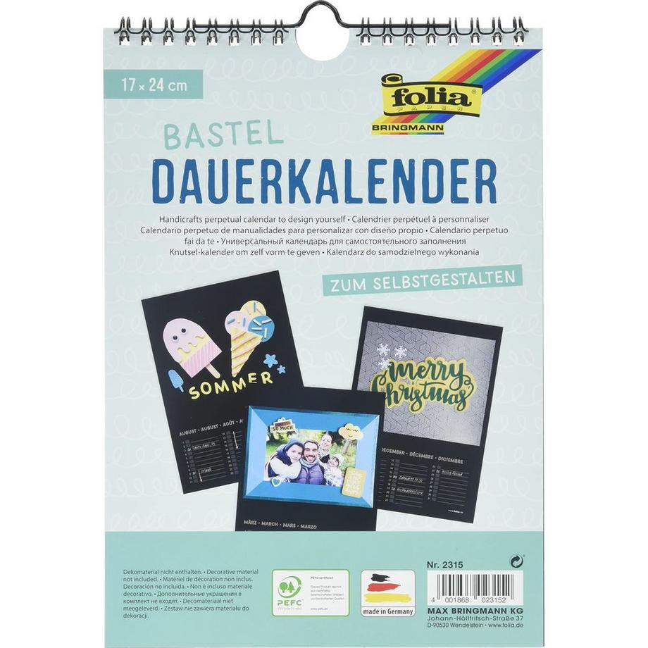 Folia Dauerkalender  