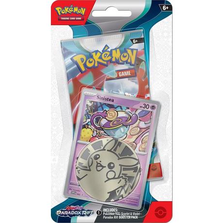 Pokémon  TCG: Scarlet & Violet Paradox Rift Sinistea Checklane Blister - EN 