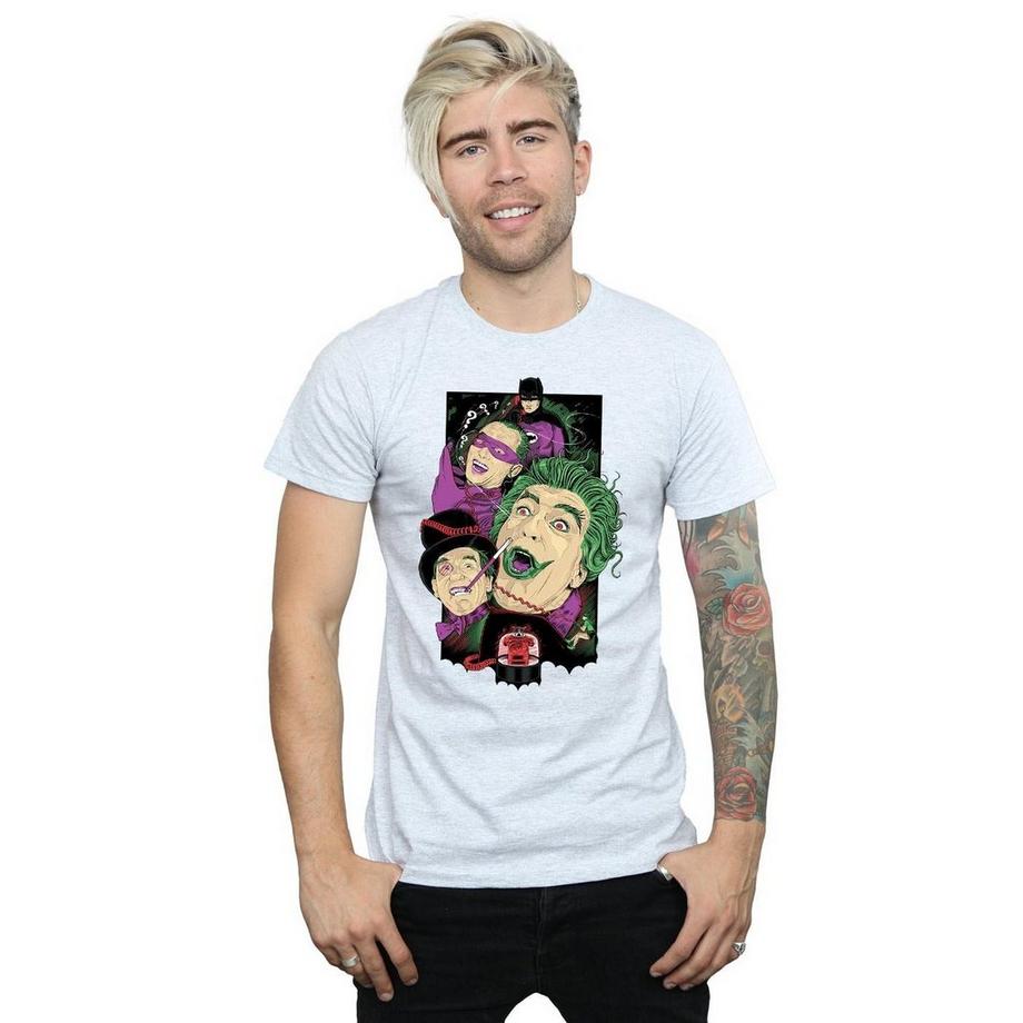 DC COMICS Rogues Gallery T-Shirt Imprimé  