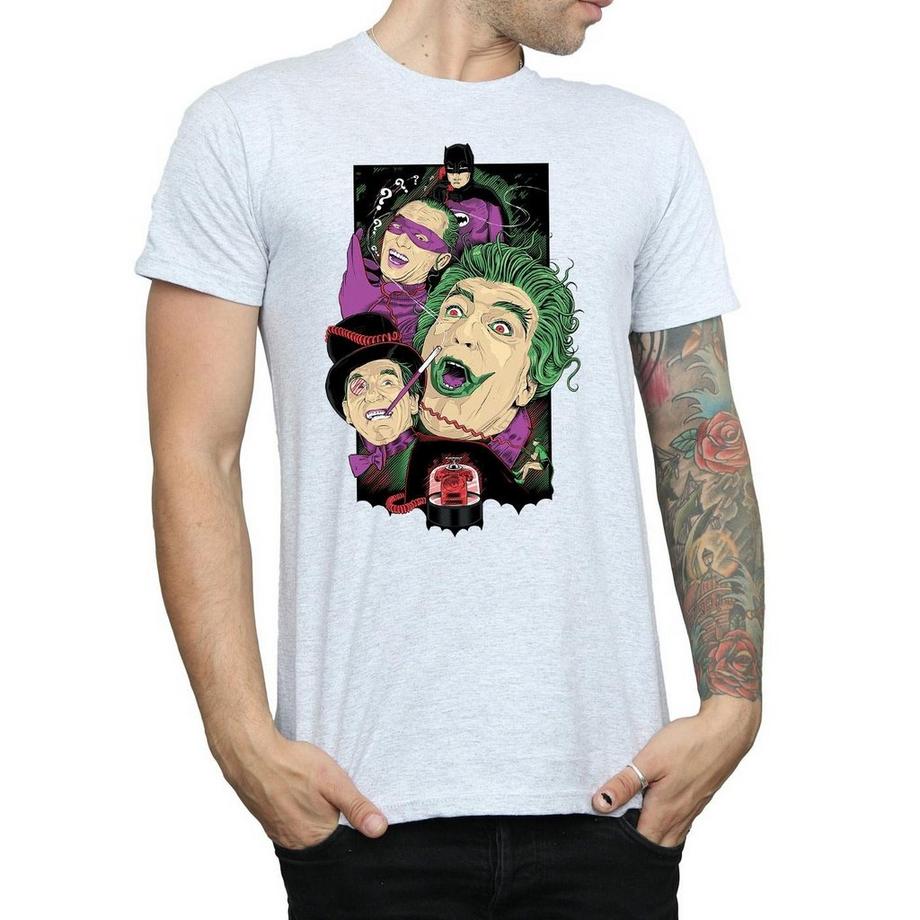 DC COMICS Rogues Gallery T-Shirt Imprimé  