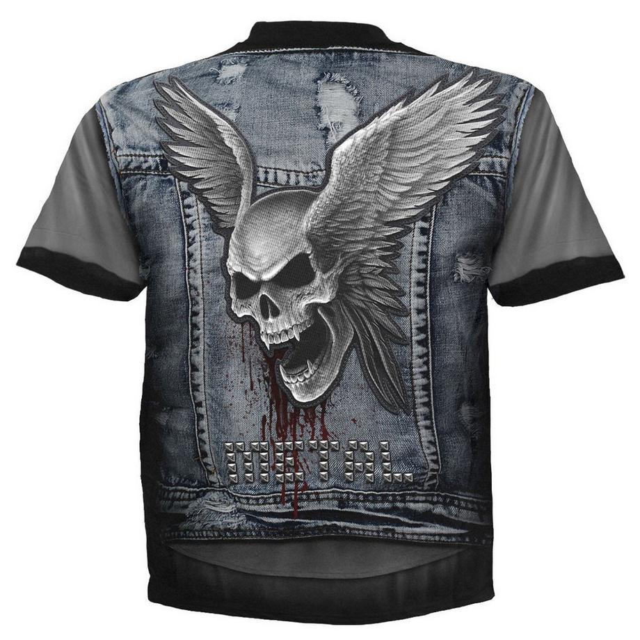 Spiral  T-ShirtMotiftyle Imprimé Intégral Thrash Metal 