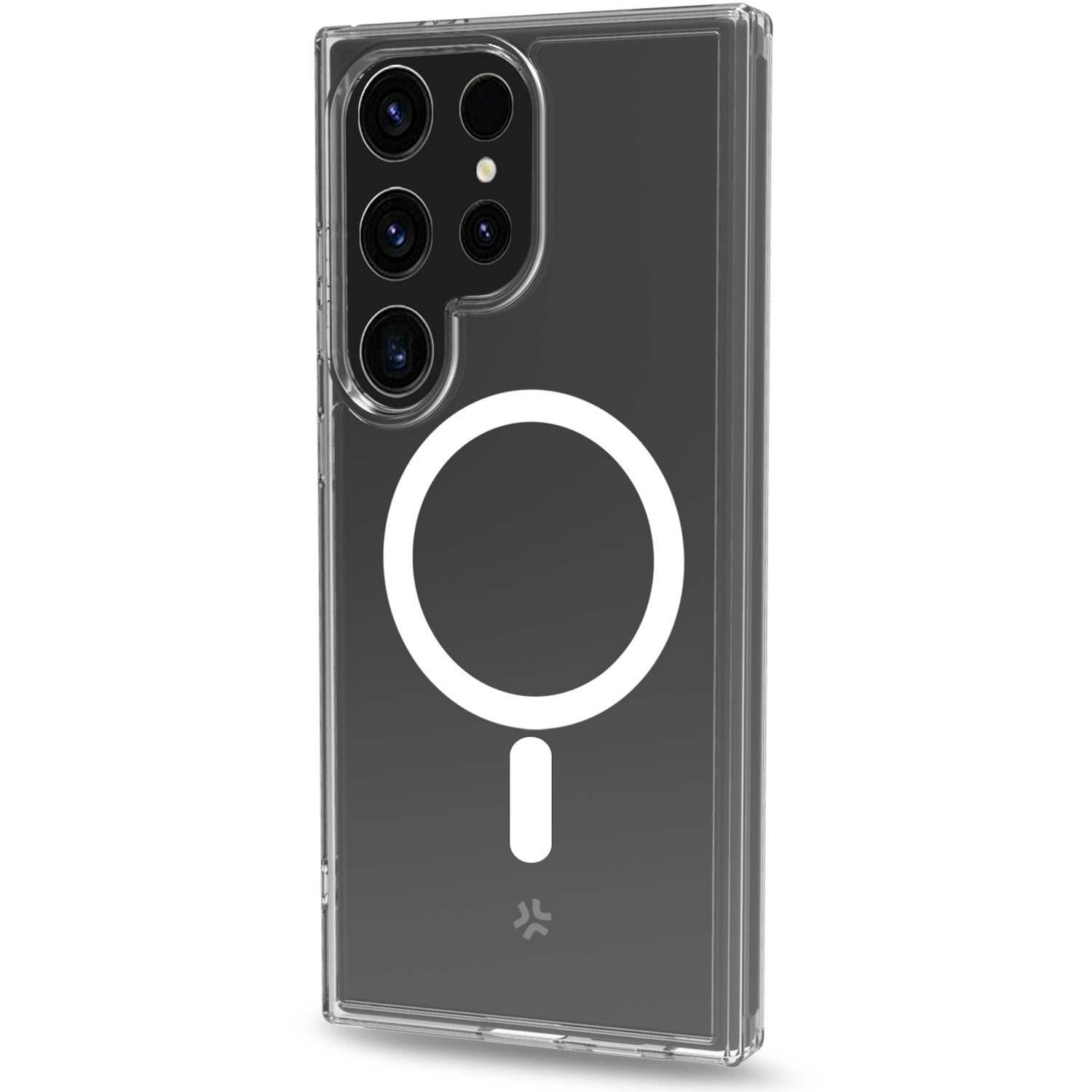 Celly  Gelskinmag Coque TPU Magnétique Galaxy S24 Ultra 5G Transparente 