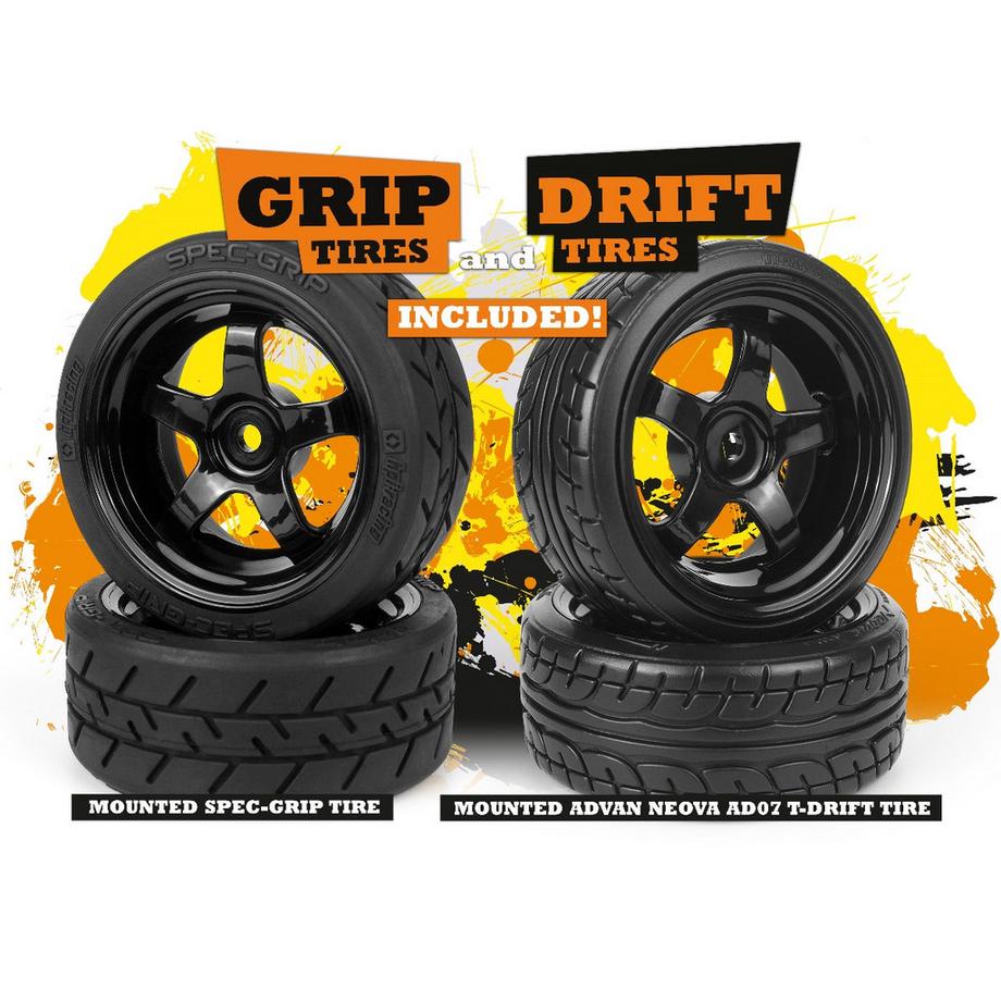 HPI RACING  RS4 Sport 3 Venom 2 Sport 3 RTR (prêt à rouler avec radio, batterie et chargeur) 