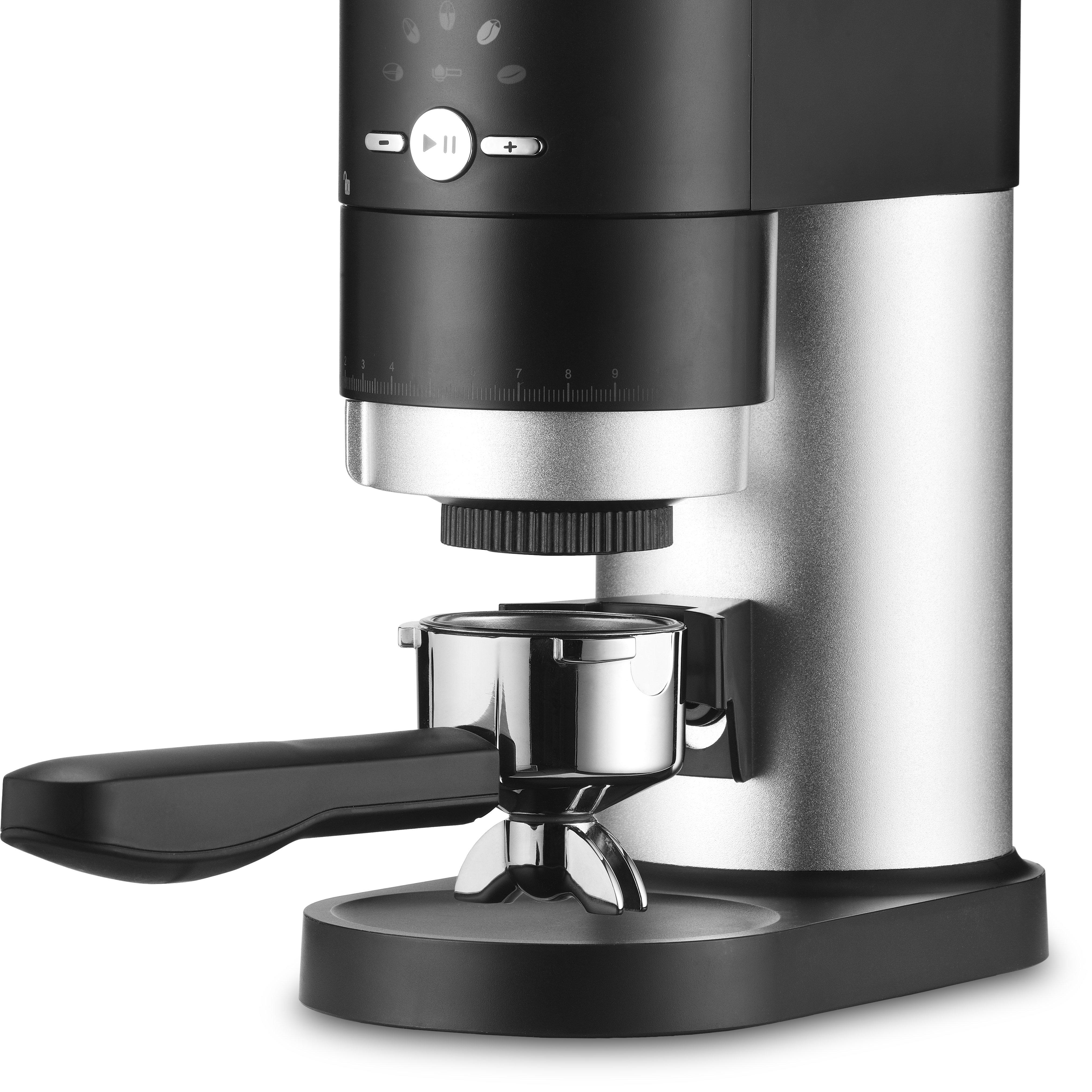 Trisa Kaffeemühle Perfect Coffee Grinder Schwarz/Silber  