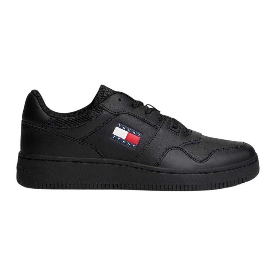 Scarpe Sportive Pelle Taglio Basso Piatta