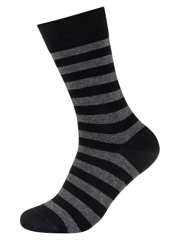 camano Ca-Soft Gestreifte Socken 6er-Pack  