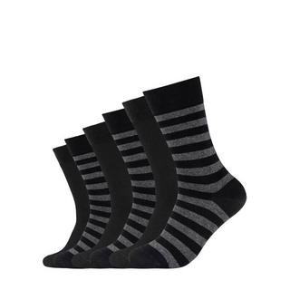camano Ca-Soft Gestreifte Socken 6er-Pack  