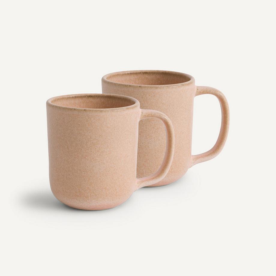 AM.PM Lot de 2 mugs en grès émaillé  