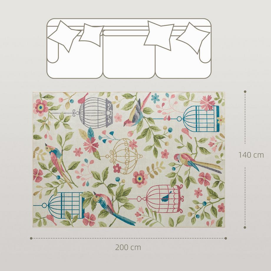 HOMCOM Tapis  