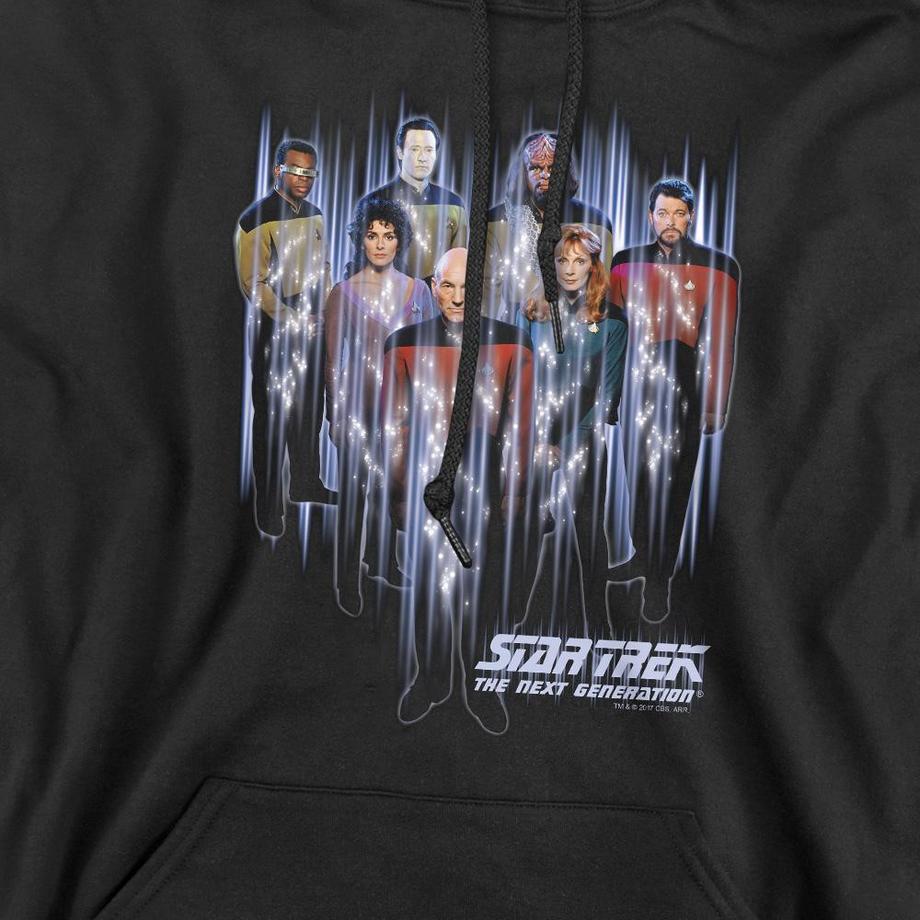 Star Trek Felpa con cappuccio Beam Us Up  