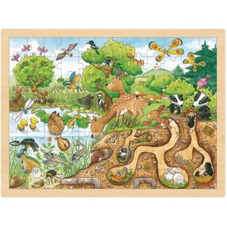 goki  Puzzle Erlebnis Natur (96Teile) 