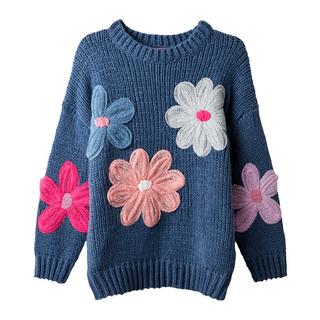 Joe Browns  Übergroßer Pullover mit Blumenapplikationen 