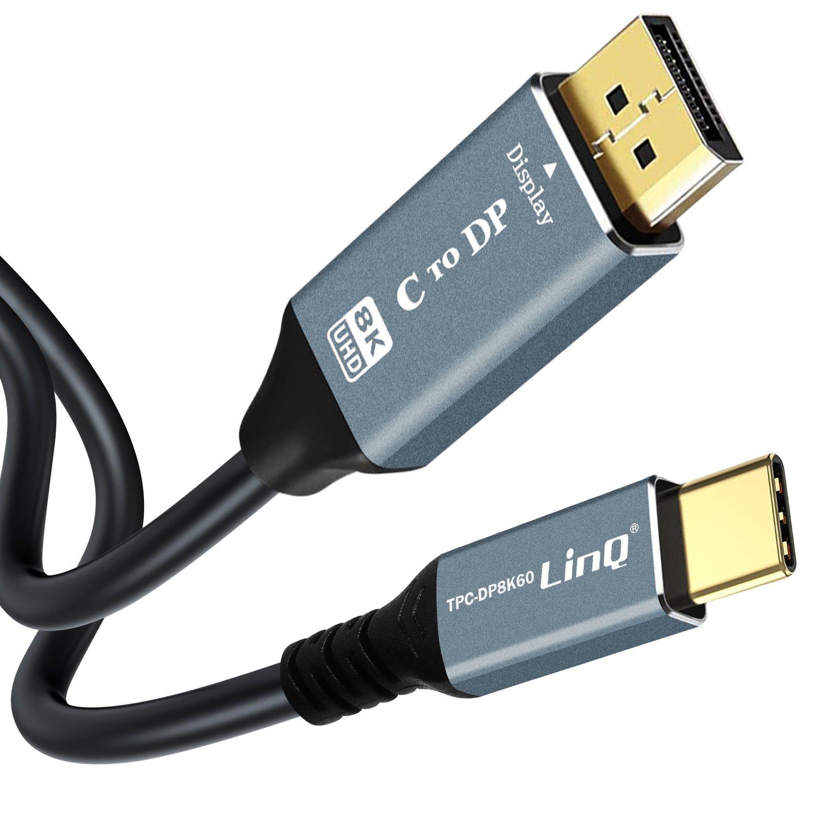 Avizar  Câble USB-C vers DisplayPort 1.8m LinQ 