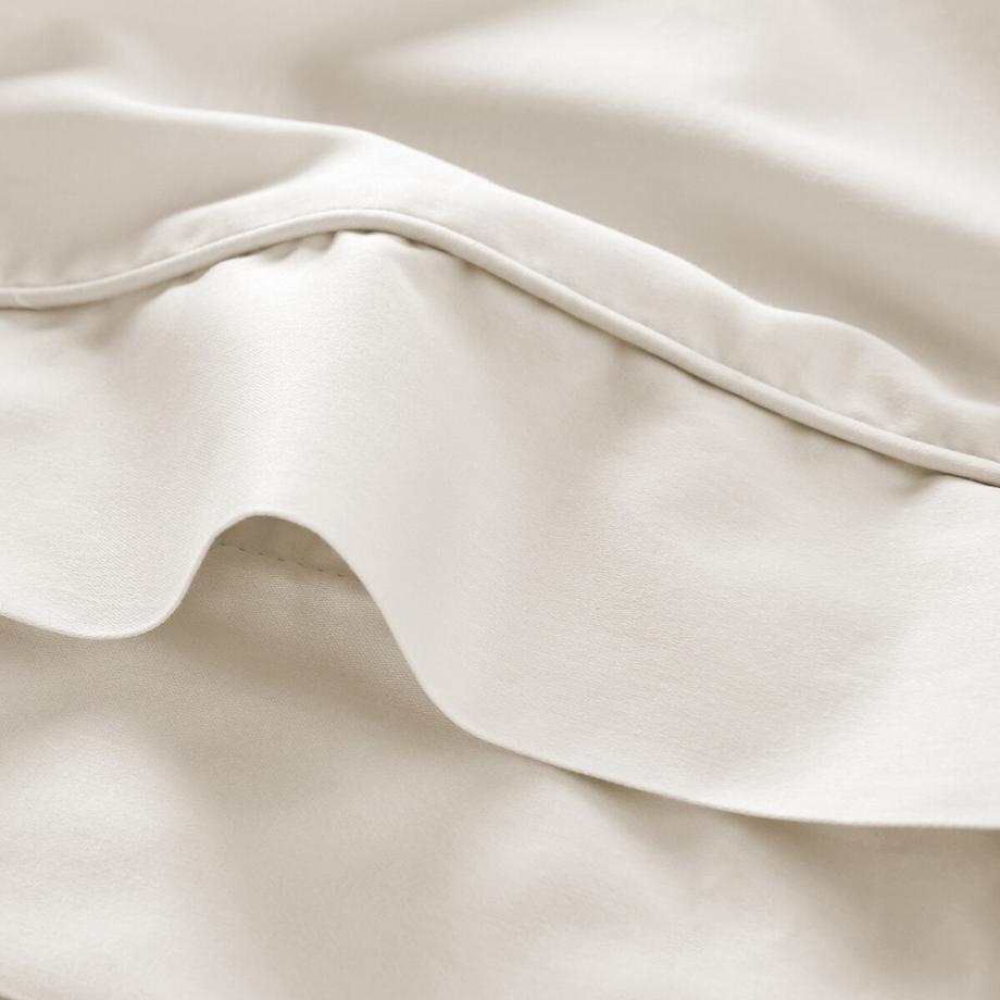 La Redoute Intérieurs Taie de traversin unie en satin de coton  