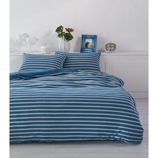 Living Home Melange Jersey Double Face Set de linge de lit  