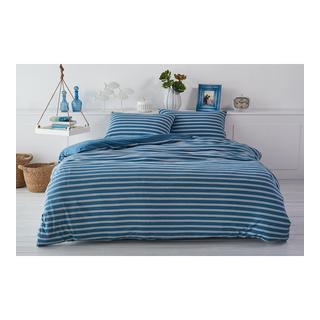 Living Home Melange Jersey Double Face Set de linge de lit  