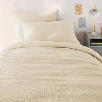 Bettdeckenbezug Kind Gaze/gewaschene Baumwolle