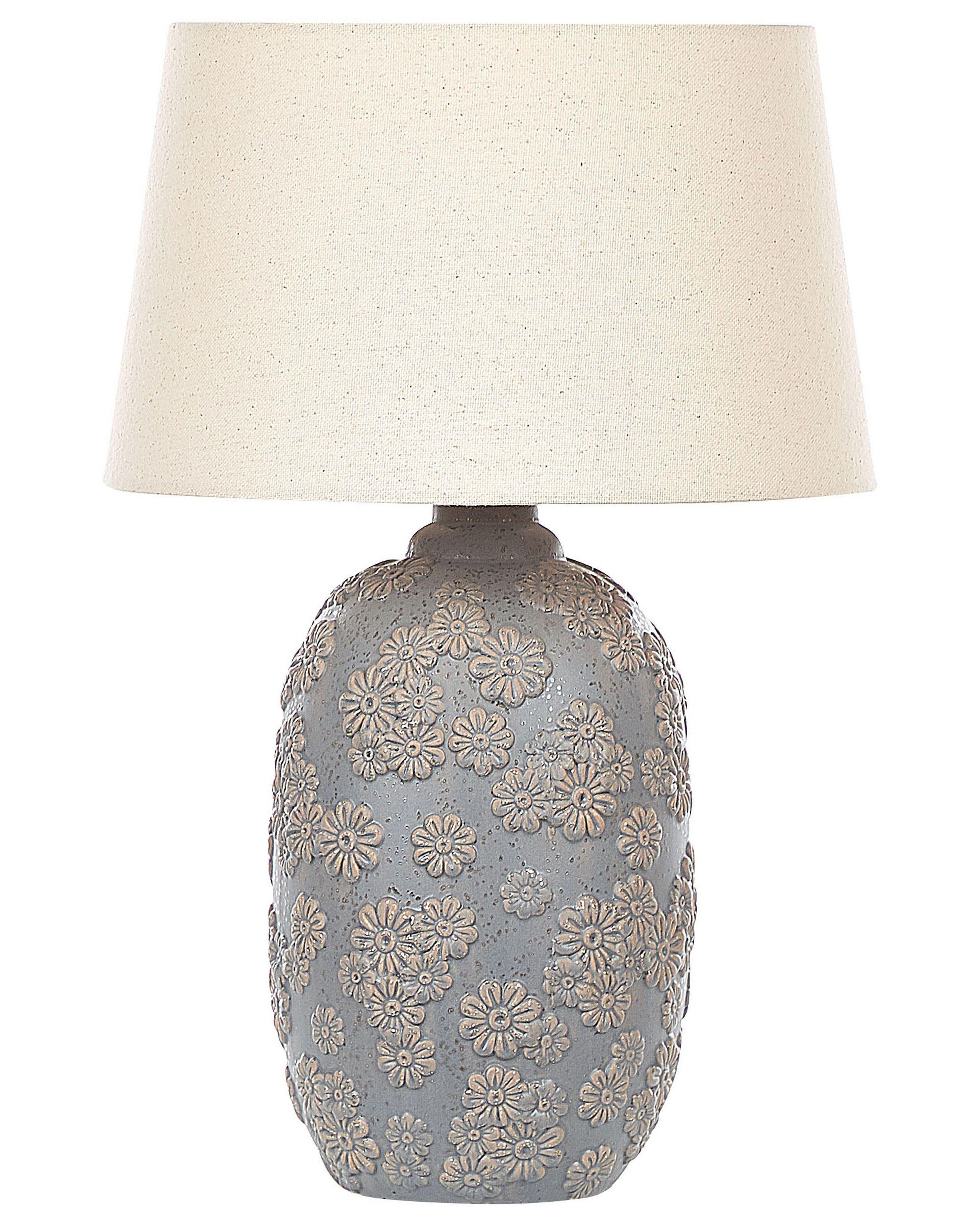 Beliani Lampada da tavolo en Ceramica Moderno FERREY  