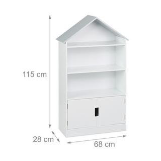 B2X Hausförmiges Regal für Kinder  