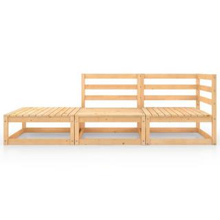 VidaXL Ensemble de meubles de jardin bois de pin  