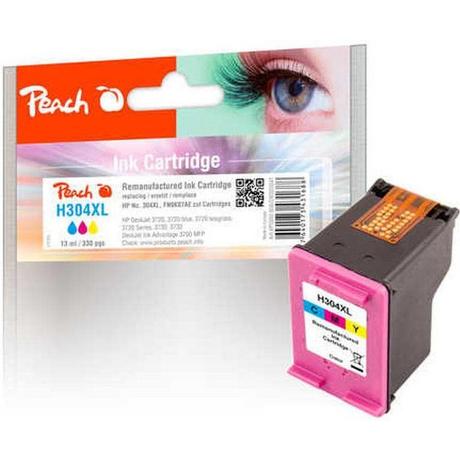 Peach  Tinte HP N9K07AE, No 304XL Color, 13ml, 330 Seiten 