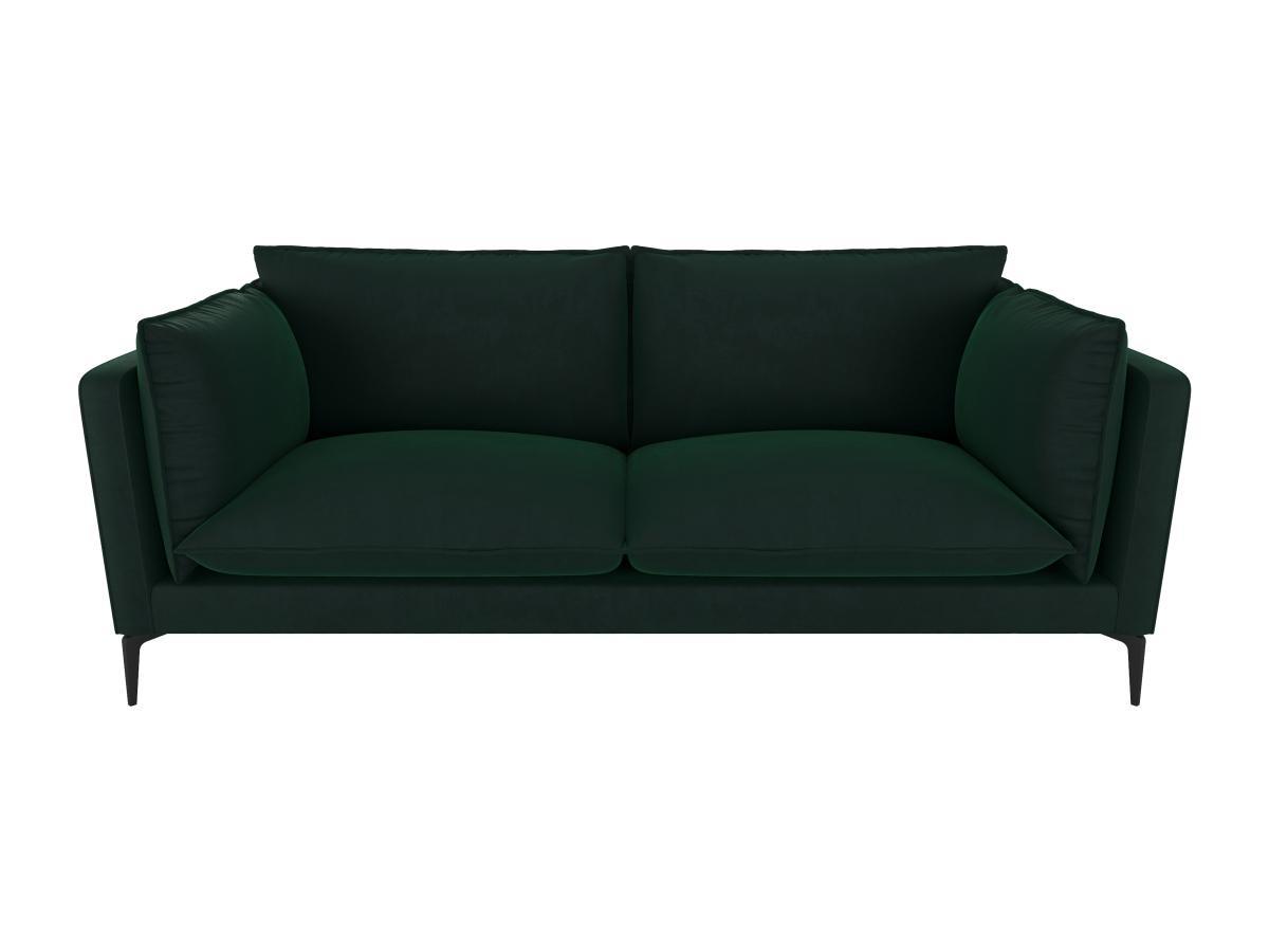 Vente-unique Sofa 3-Sitzer - Samt - Grün - KESTREL von PASCAL MORABITO  