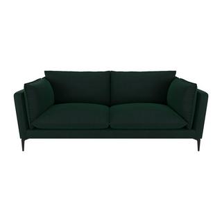 Vente-unique Sofa 3-Sitzer - Samt - Grün - KESTREL von PASCAL MORABITO  