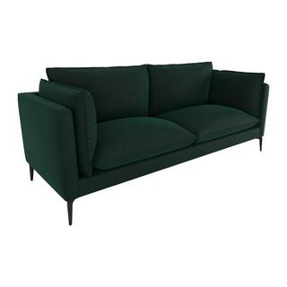 Vente-unique Sofa 3-Sitzer - Samt - Grün - KESTREL von PASCAL MORABITO  