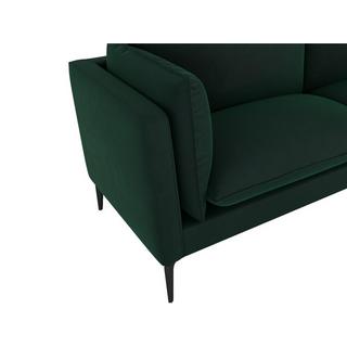 Vente-unique Sofa 3-Sitzer - Samt - Grün - KESTREL von PASCAL MORABITO  