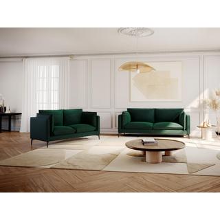 Vente-unique Sofa 3-Sitzer - Samt - Grün - KESTREL von PASCAL MORABITO  