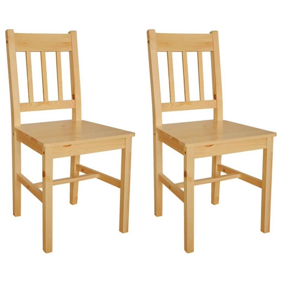 VidaXL sedia da pranzo Legno  