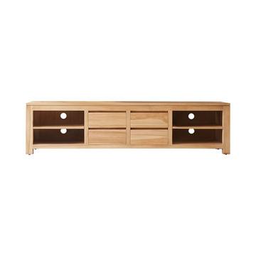 TV Schrank aus massivem Teakholz 200 cm Patio