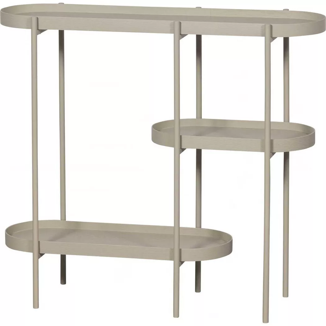 mutoni - Beistelltisch Noan antikbeige 90x28, One Size