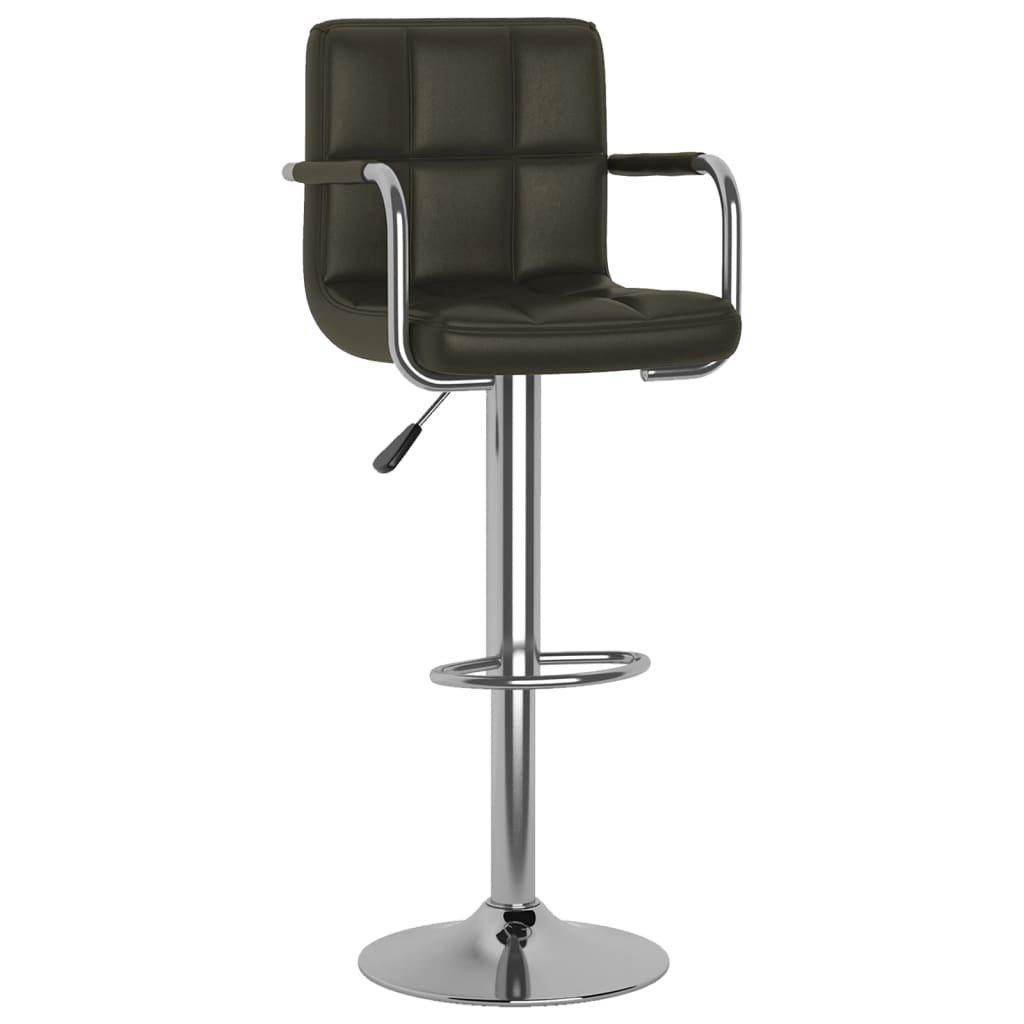 VidaXL Tabouret de bar cuir artificiel  