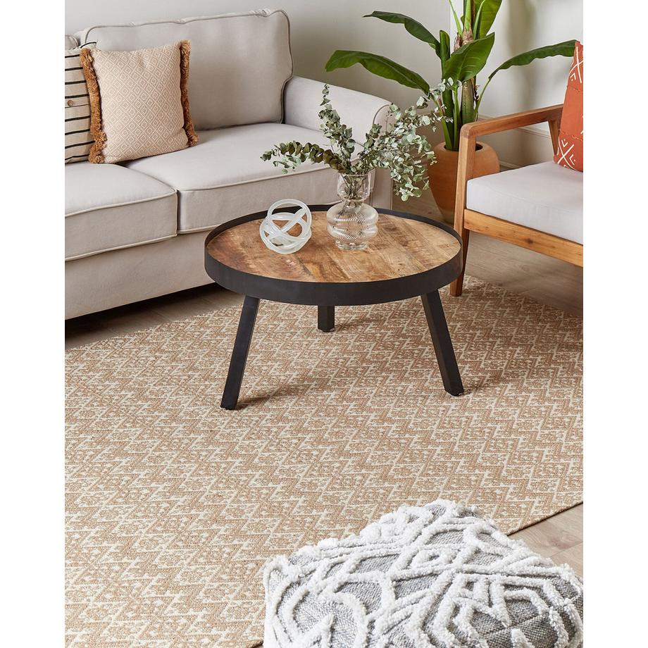 Beliani Tapis en Jute  ATIMA  