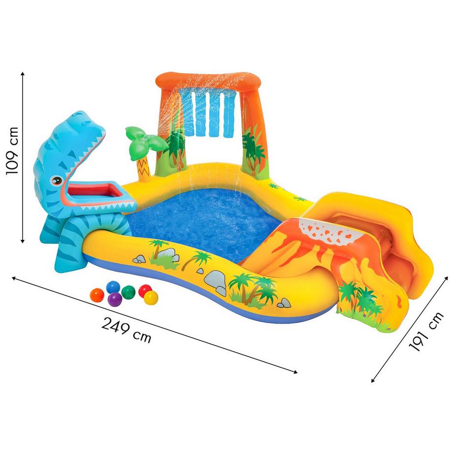 Intex  Wasserbecken, Kinderspielplatz, Rutsche, Springbrunnen Intex 57444 